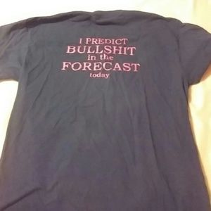 Shirt with saying